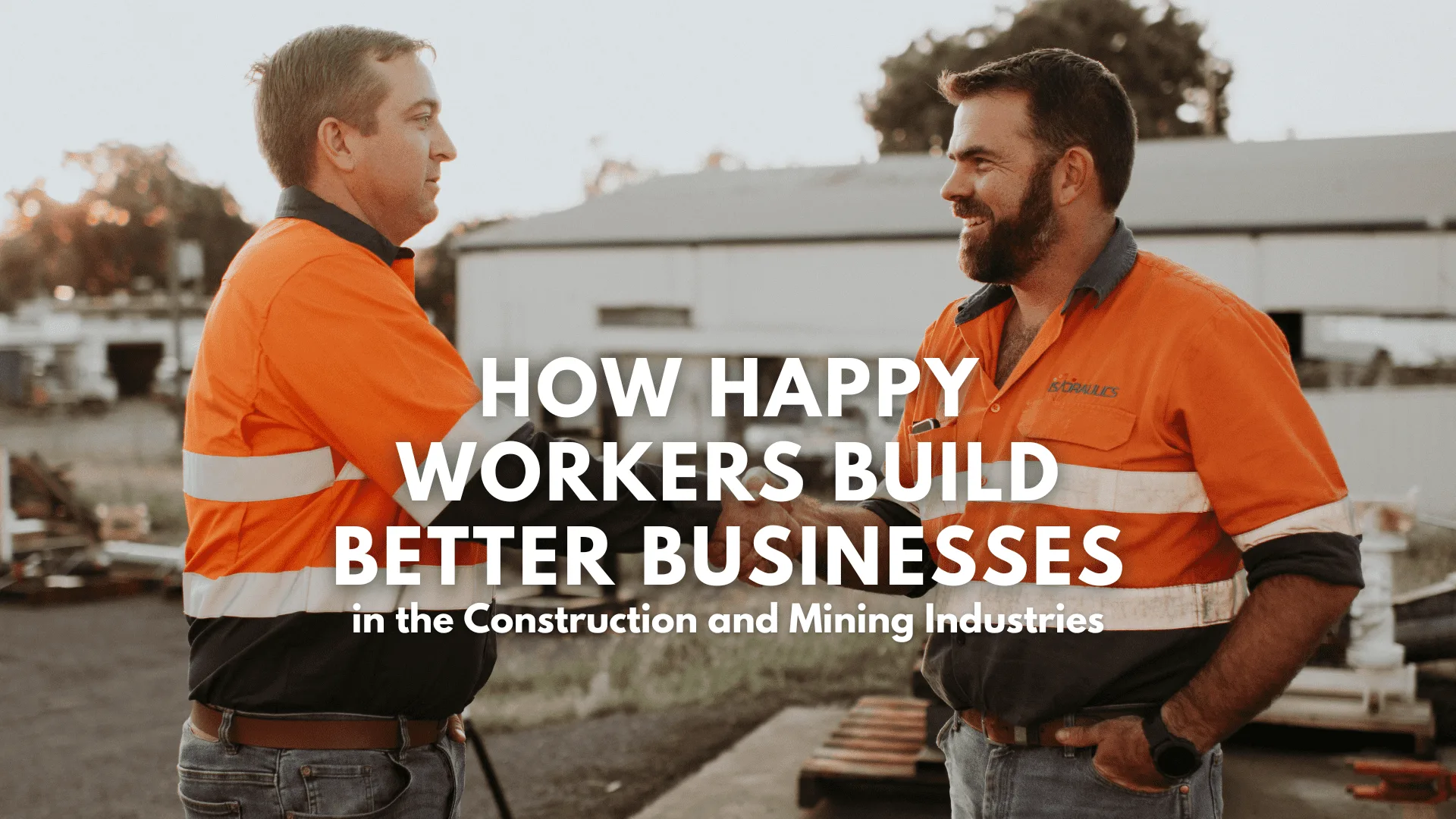 Trade business owner working on leadership with his team